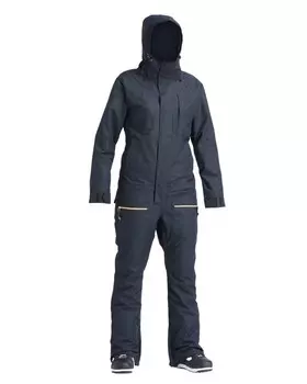 Комбинезон для сноуборда женский AIRBLASTER W'S Insulated Freedom Suit Black 2020