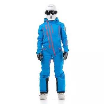 Комбинезон для сноуборда женский DRAGONFLY Ski Premium Woman Blue