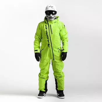 Комбинезон мужской DRAGONFLY Ski Basic Man Green 2021