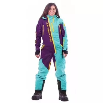 Комбинезон женский DRAGONFLY Ski Premium Woman BALTIC&amp;PURPLE 2021