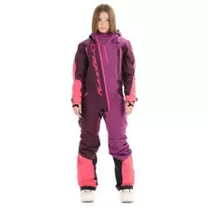 Комбинезон женский DRAGONFLY Ski Premium Woman PURPLE&amp;BROWN 2021