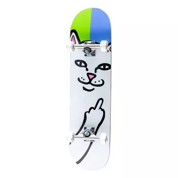 Комплект скейтборд RIPNDIP Lord Nermal Complete Skateboard Green/Blue 8 дюйм