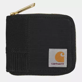 Кошелек CARHARTT WIP Medley Zip Wallet Black 2022