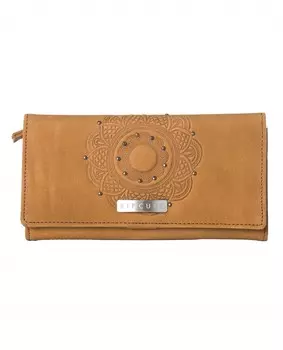 Кошелек RIP CURL Chicama Rfid Lthr Cb Wlt Tan