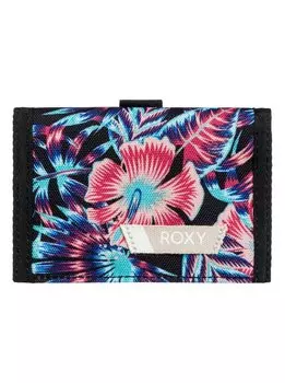 Кошелек женский ROXY Small Beach J Anthracite Tropical Dream