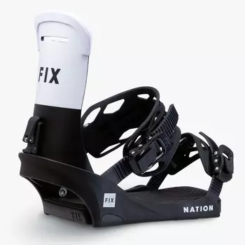 Крепления для сноуборда мужские FIX National Black 2024