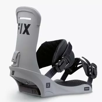 Крепления для сноуборда мужские FIX Truce Concrete 2024
