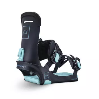 Крепления для сноуборда женские FIX January Series Teal 2023