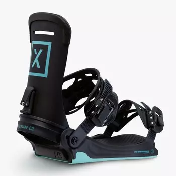 Крепления для сноуборда женские FIX Opus Teal 2024