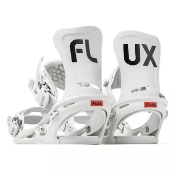 Крепления для сноуборда женские FLUX Gs White 2024
