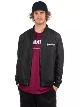 Куртка-бомбер THRASHER Bomber Jacket Black