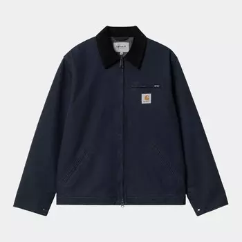 Куртка CARHARTT WIP Detroit Jacket Blue / Black (Rigid)