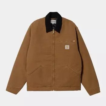 Куртка CARHARTT WIP Og Detroit Jacket Deep H Brown/Black (Aged Canvas)