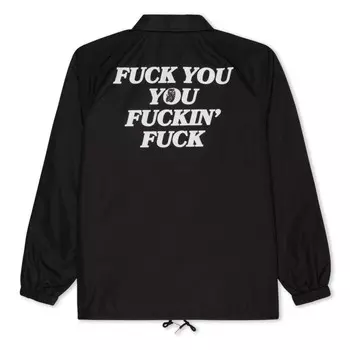 Куртка RIPNDIP Fuckin Fuck Coaches Jacket Black