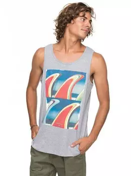 Майка мужская QUIKSILVER Finfanatictank M Athletic Heather