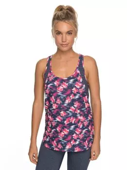 Майка женская ROXY Easy Game Tank J Dress Blues Neon Waterfall