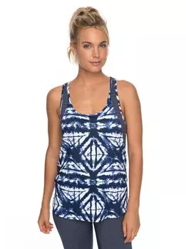 Майка женская ROXY Easy Game Tank J Dress Blues Geometric Feeling