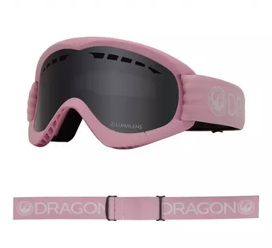 Маска горнолыжная DRAGON Dxs Pink/Ll Dark Smoke