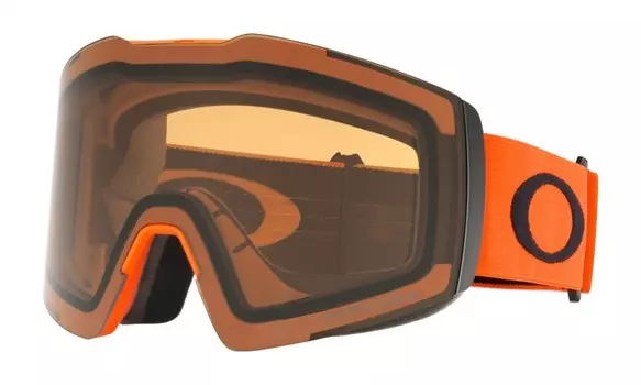 Маска горнолыжная OAKLEY Fall Line Xl Neon Orange Black/Prizm Persimmon