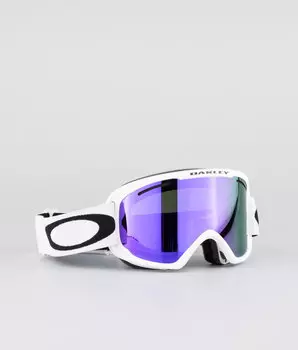 Маска горнолыжная OAKLEY O Frame 2.0 Pro Xm MATTE WHITE/VIOLET IRIDIUM &amp; PERSIMMON