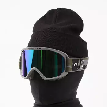 Маска горнолыжная OAKLEY O Frame 2.0 Pro Xm GREY BRUSH CAMO/JADE IRIDIUM &amp; PERSIMMON