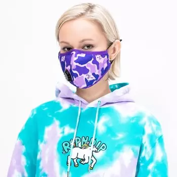 Маска RIPNDIP Purple Camo Mask 2021