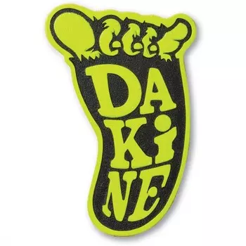 Наклейка на доску DAKINE Shakasquatch Stomp Black / Citron 2020
