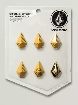 Наклейка на сноуборд VOLCOM Stone Studs Stomp Yellow