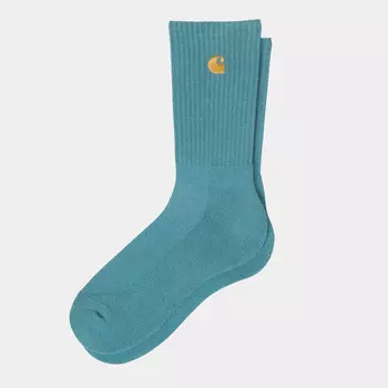 Носки CARHARTT WIP Chase Socks Hydro / Gold 2021