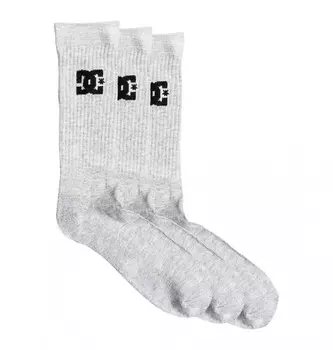 Носки DC SHOES Spp Dc Crew 3Pk M Grey