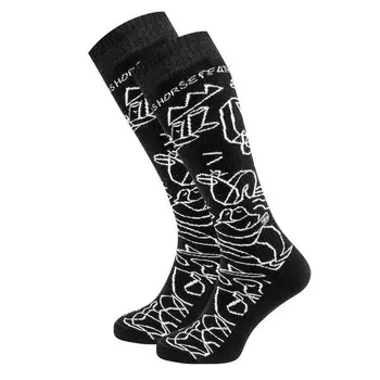 Носки мужские HORSEFEATHERS Draven Lucas Thermolite Socks Black