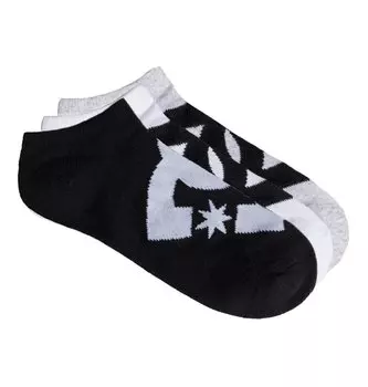 Носки мужские упаковка из 3 пар DC SHOES Spp Dc Ankle 3P M Assorted