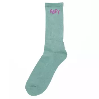 Носки OBEY Obey Jumbled Socks Sage / Mauve