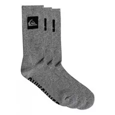 Носки QUIKSILVER 3 Crew Pack M Light Grey Heather