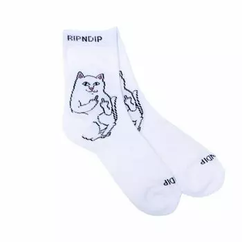 Носки RIPNDIP Lord Nermal Mid Socks White 2022