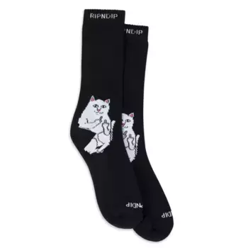 Носки RIPNDIP Lord Nermal Socks FW25 Black