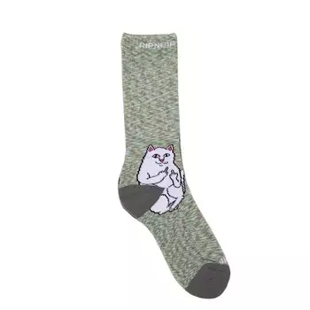 Носки RIPNDIP Lord Nermal Socks Grey Speckle