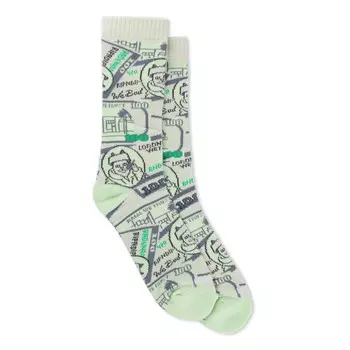 Носки RIPNDIP Moneybag Socks Olive