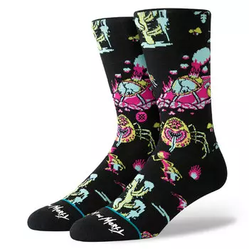 Носки STANCE Crash Landing Black 2021