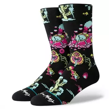 Носки STANCE Crash Landing Black