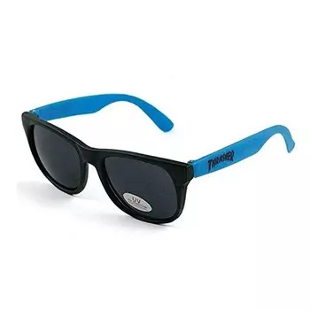 Очки THRASHER Logo Sunglasses NEON BLUE 2021