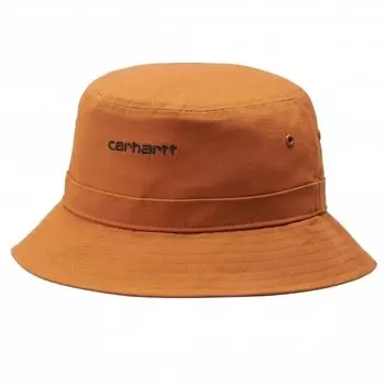 Панама CARHARTT WIP Script Bucket Hat Rum / Black 2021