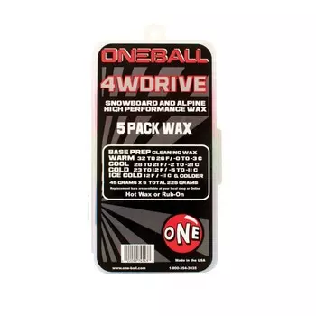 Парафин ONEBALL 4Wd - 5 Pack