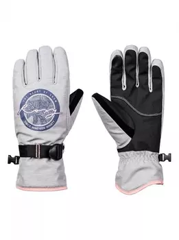 Перчатки ROXY Frefield Gloves J Warm Heather Grey