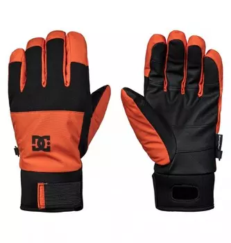 Перчатки сноубордические DC SHOES Industry Glove M Red Orange