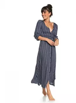 Платье ROXY Subway Atmosph J Dress Blues Vertical Stripes