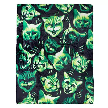 Покрывало RIPNDIP Neon Nerm Blanket Black 2021