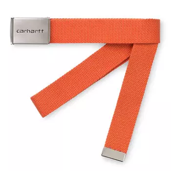 Ремень CARHARTT WIP Clip Belt Chrome Clockwork 2020