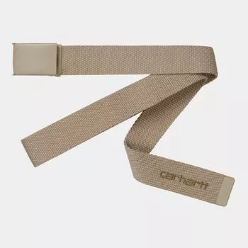 Ремень CARHARTT WIP Script Belt Tonal Wall / Leather 2022