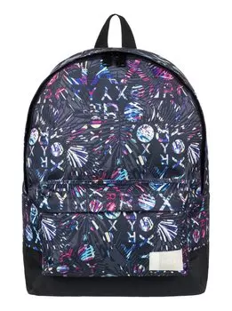 Рюкзак женский ROXY Sugar Baby J Charcoal Heather Surf Letterin